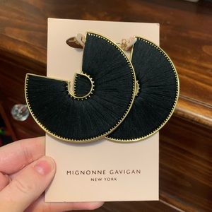 Silhouette Mignonne Gavigan  large hoop earrings